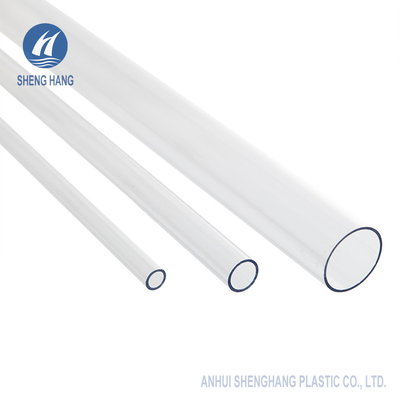 1.18g/ Cm3 2000 밀리미터 명백한 돌출성형 아크릴 튜브 플렉시글라스 파이프 OD 20 밀리미터