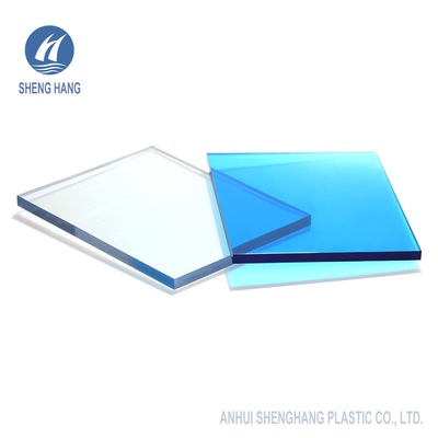 SGS는 빛깔 폴리카보네이트 고체 시트 2000*3000mm ASTM C177을 갈변시킵니다