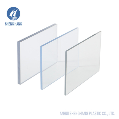 동시압출 청명한 폴리카본에이트 고체 시트는 4 밀리미터 ASTM D1003을 닦았습니다