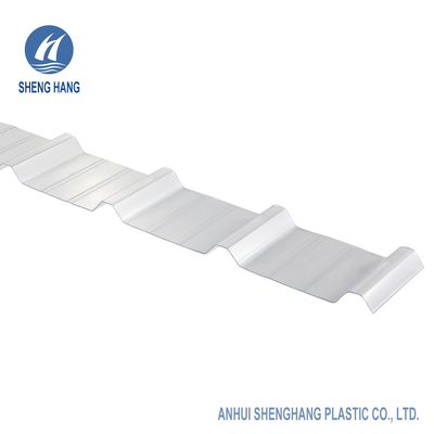 OEM 16 Ft는 저장소를 위한 폴리카보네이트 루프 패널 UV 보호를 주름지게 했습니다