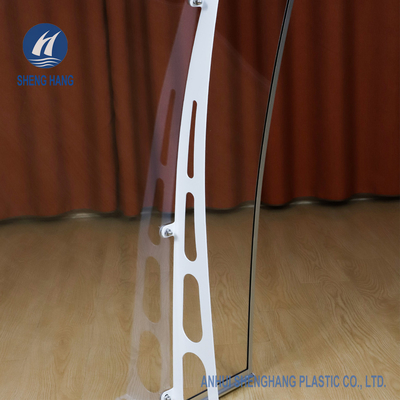금속 브래킷 Eco와 방수 고체폴리 카보네이트 덮개 4.6ft×3ft