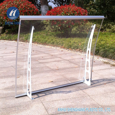 금속 브래킷 Eco와 방수 고체폴리 카보네이트 덮개 4.6ft×3ft