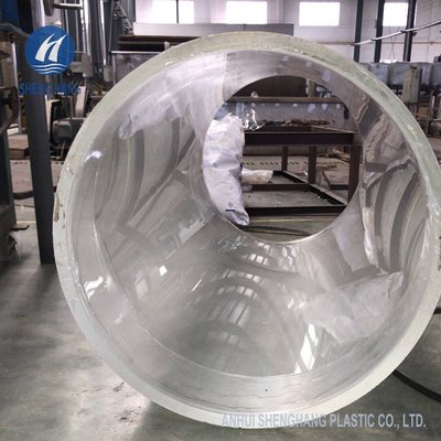 무해한 원통 캐스트 아크릴 튜브 OD800mm 1.18g/ Cm3 부식 방지