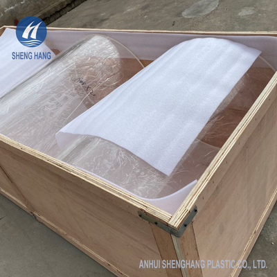 무해한 원통 캐스트 아크릴 튜브 OD800mm 1.18g/ Cm3 부식 방지