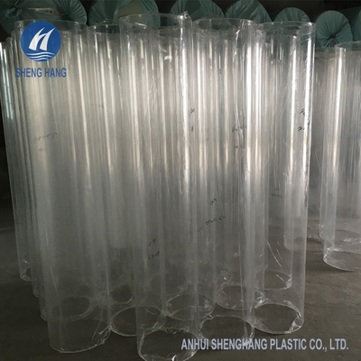 큰 명백한 캐스트 아크릴은 9.8ft OD400mm PMMA 실린더 반대 영향을 관을 답니다