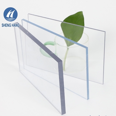 동시압출 청명한 폴리카본에이트 고체 시트는 4 밀리미터 ASTM D1003을 닦았습니다