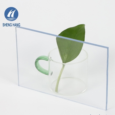 투명한 3 밀리미터 폴리카보네이트 고체 시트 ISO UV 안정되 ISO9001